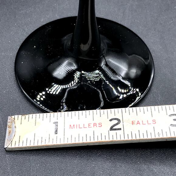 Americana Black by Cristal D'Arques - Durand Wine Glasses Set of 2 - Picture 5 of 5